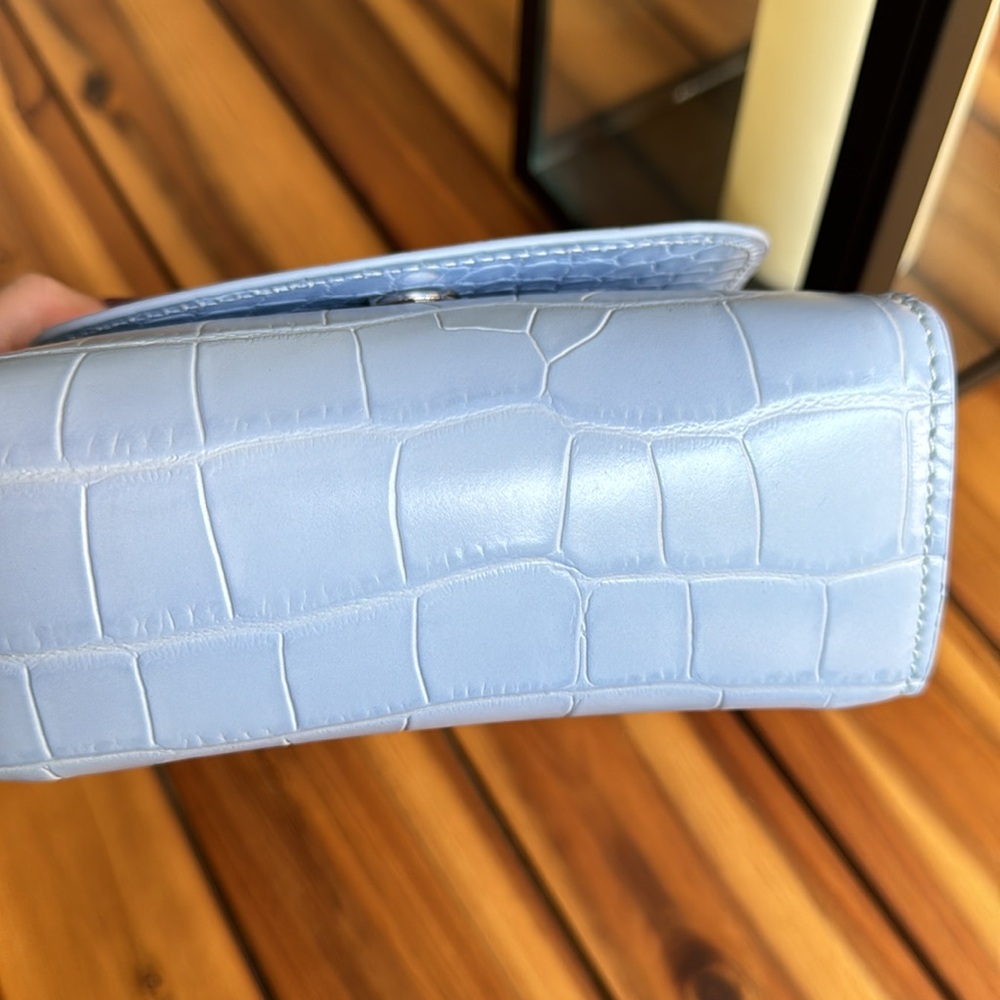 By Far Blue Mini Purse - Picture 7 of 9